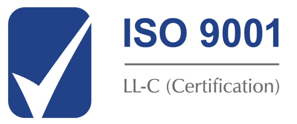 Logotipo de la certificación ISO 9001